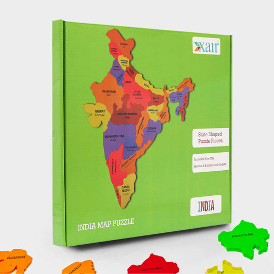 Kids Indian map puzzle XAIR BUSINESSS SOLUTIONS