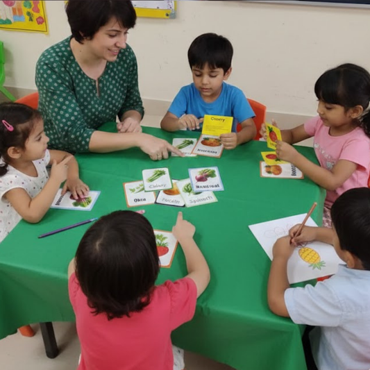 Vegetable Name Learning Flash Cards for Kids – Early Concepts, Bright Images & Easy Learning