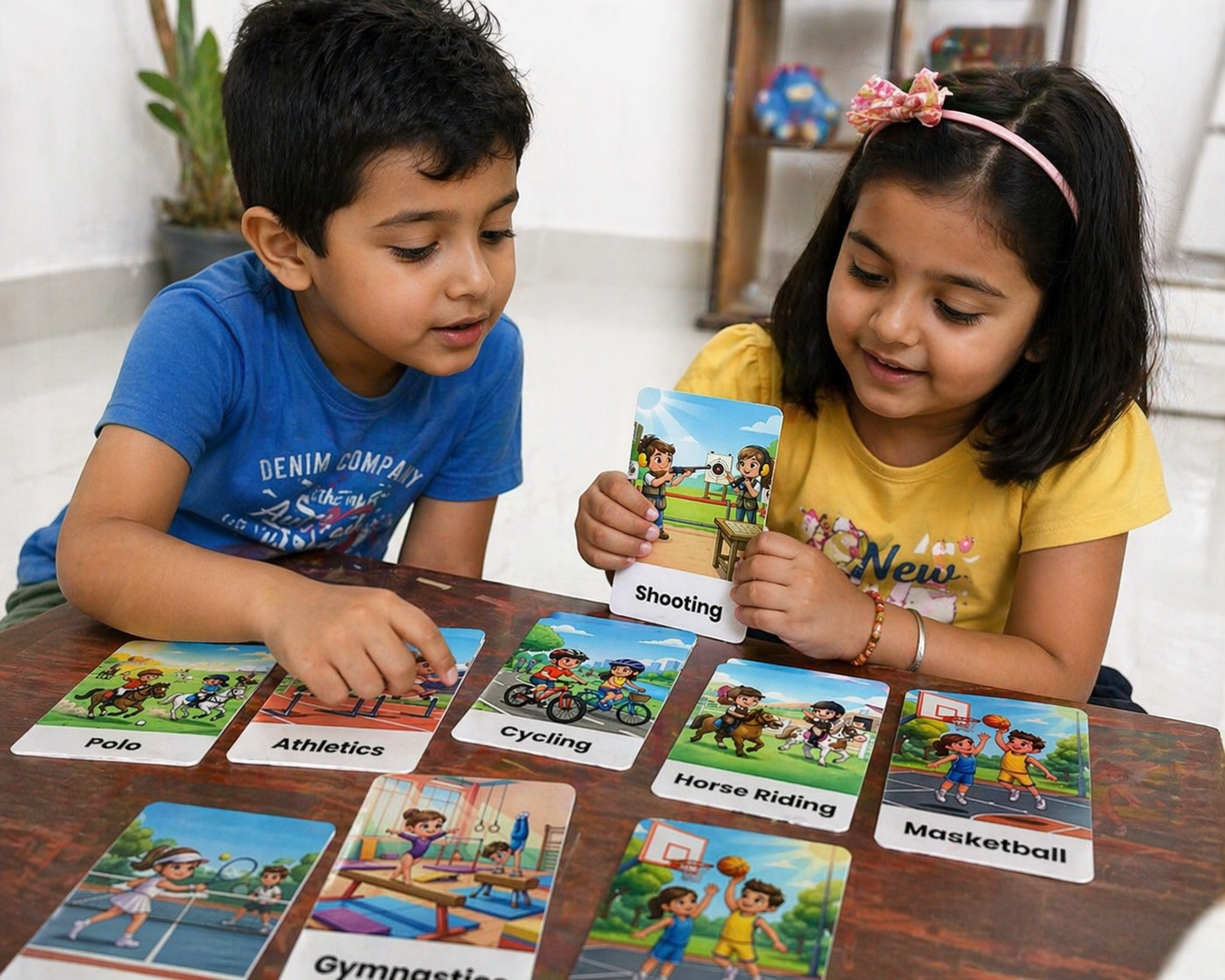 Sports Flash Cards for Kids