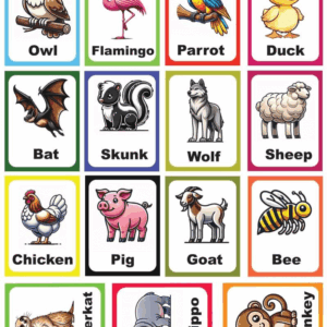 Animal Flash Cards