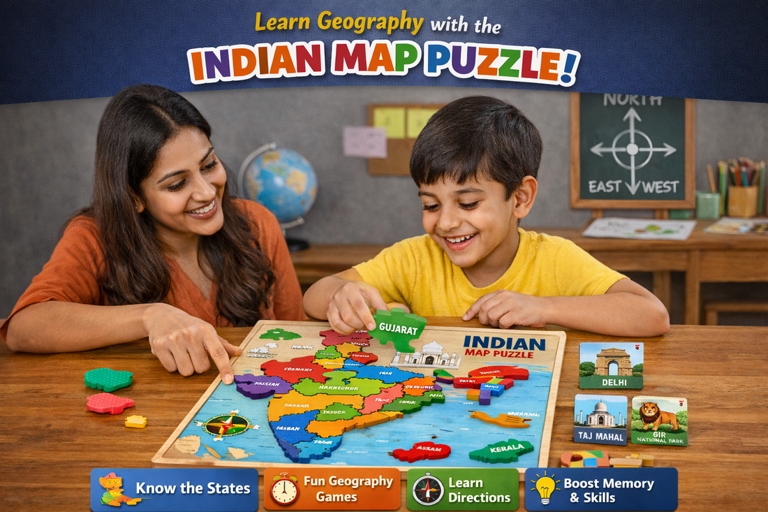 XAIR BUSINESS INDAIN MAP PUZZLE 