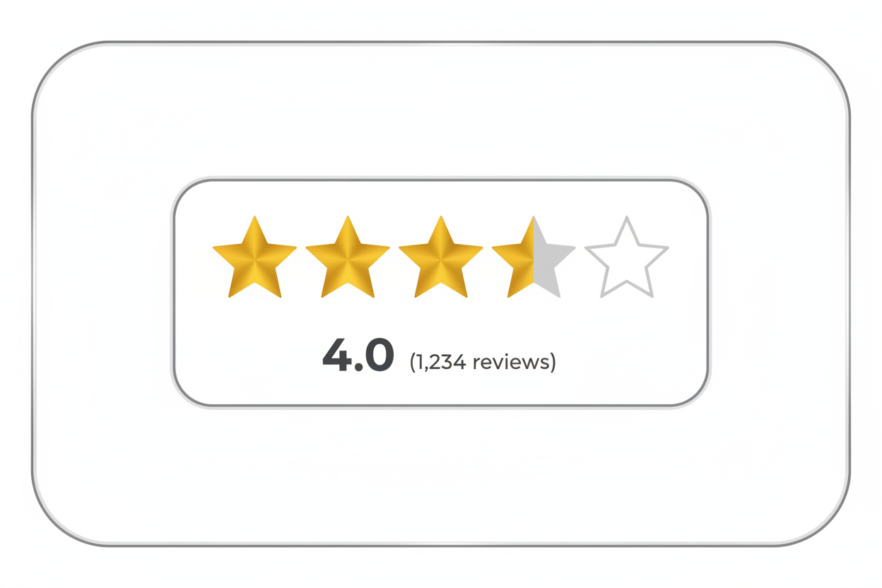 4 star rating 