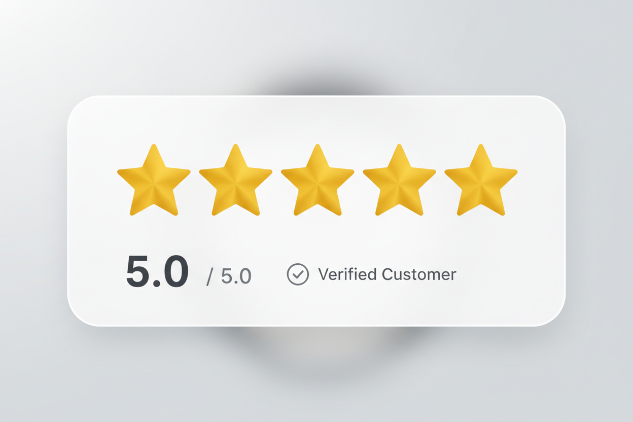 5 star rating