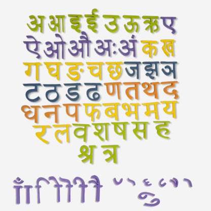 English and Hindi Alphabet Learning for Kids