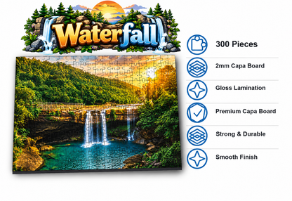 Waterfall Jigsaw Puzzle for Kids – 150 & 300 Pieces