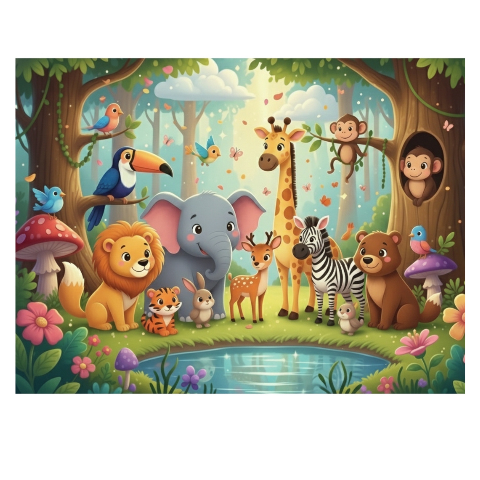 Animal puzzle XAIR BUSINESS SOLUTION 