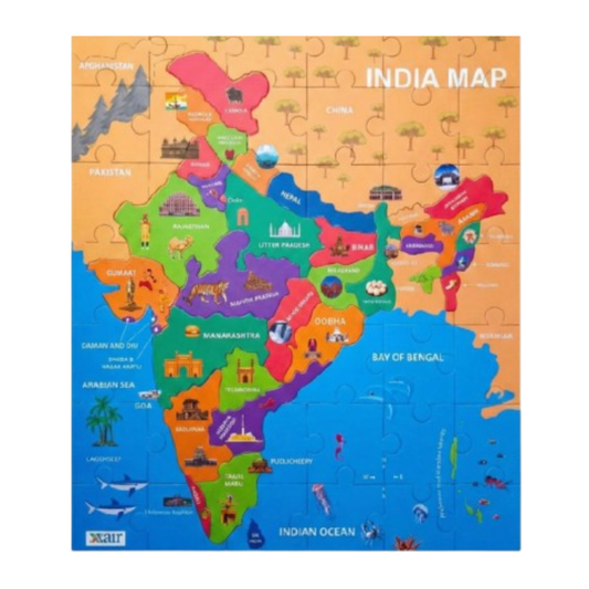 Indian maps with flashcards XAIR BUSINESS SOLUTIONS 
