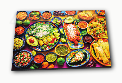 Tasty Treat 54-Piece Mexican Food Jigsaw Puzzle for Kids