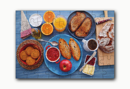 Bakery Treats 54-Piece Jigsaw Puzzle for Kids