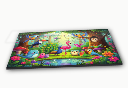 Birds 54-Piece Jigsaw Puzzle for Kids