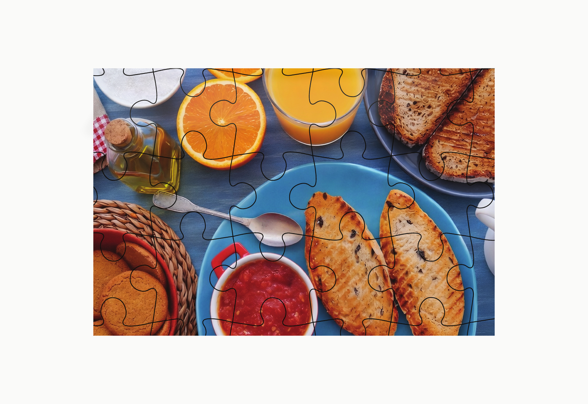 Bakery Treats 54-Piece Jigsaw Puzzle for Kids