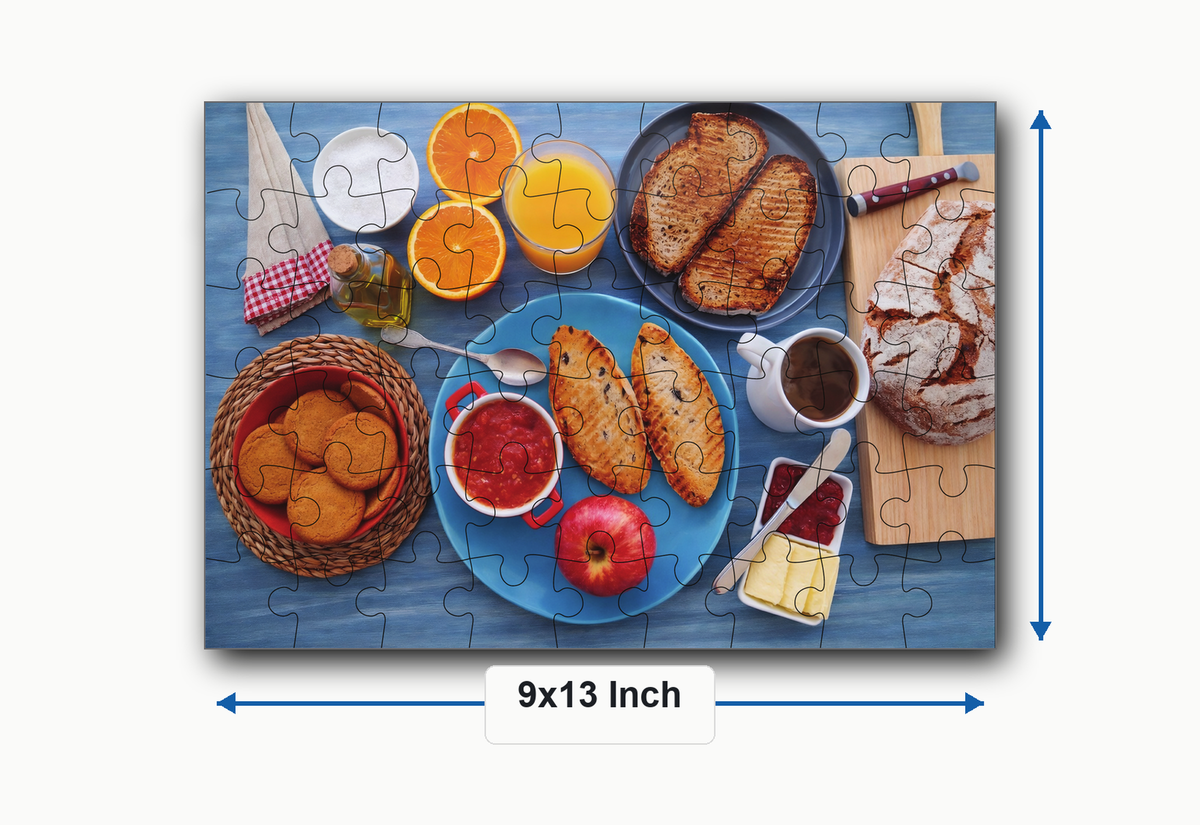 Bakery Treats 54-Piece Jigsaw Puzzle for Kids