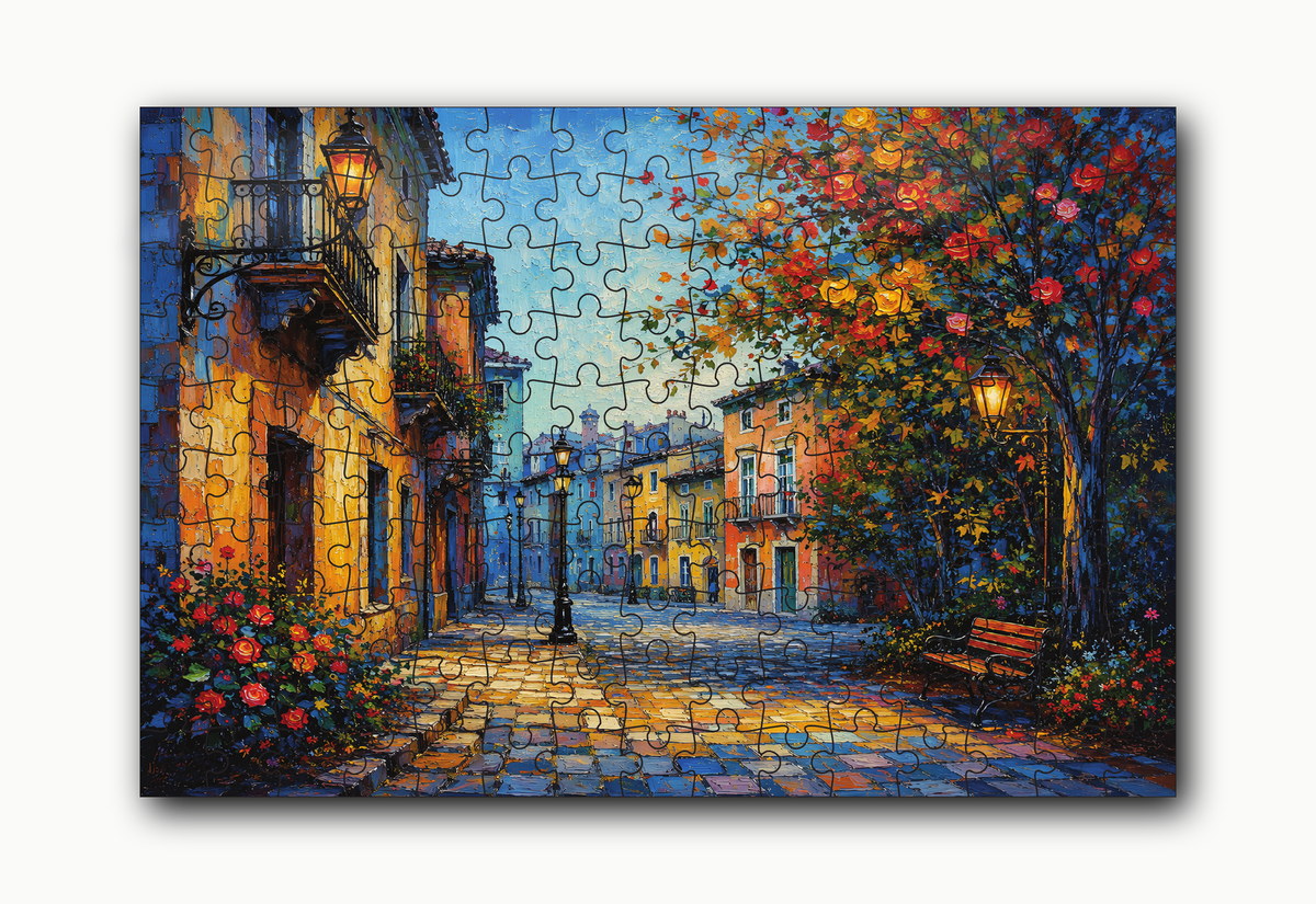 Sunset Boulevard Jigsaw Puzzle for Kids – 150 & 300 Pieces