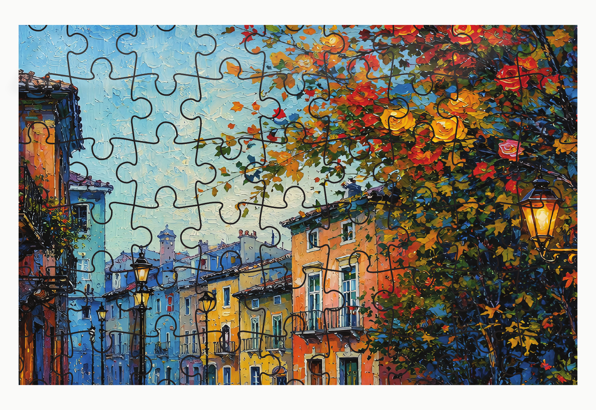 Sunset Boulevard Jigsaw Puzzle for Kids – 150 & 300 Pieces