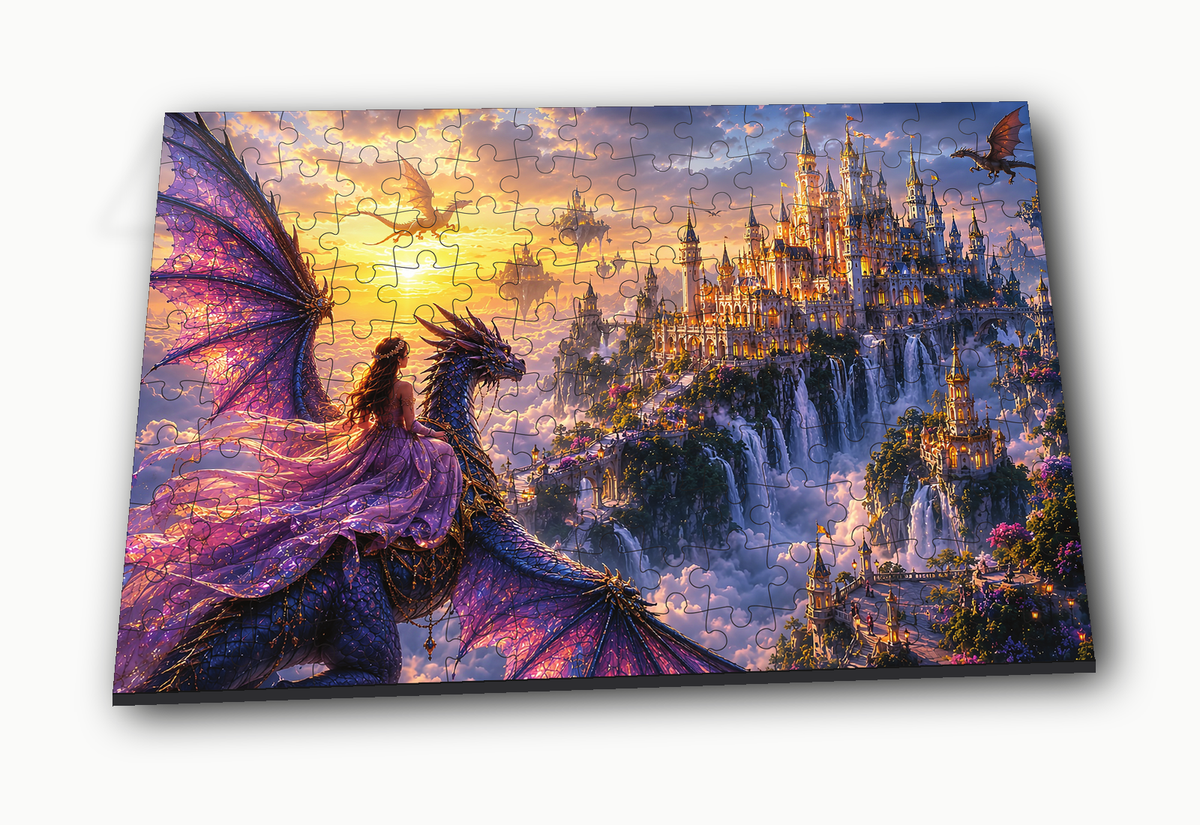 Dragon Kingdom Jigsaw Puzzle for Kids – 150 & 300 Pieces