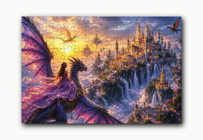 Dragon Kingdom Jigsaw Puzzle for Kids – 150 & 300 Pieces
