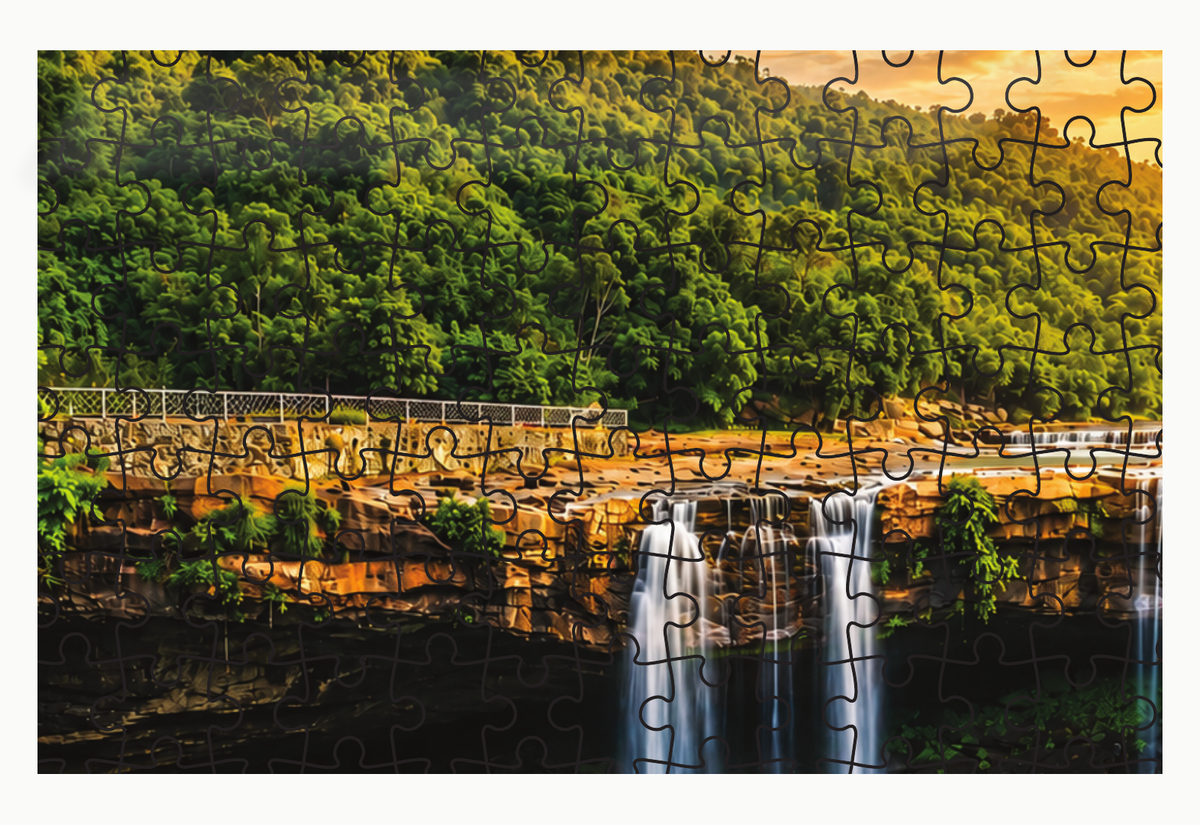 Waterfall Jigsaw Puzzle for Kids – 150 & 300 Pieces