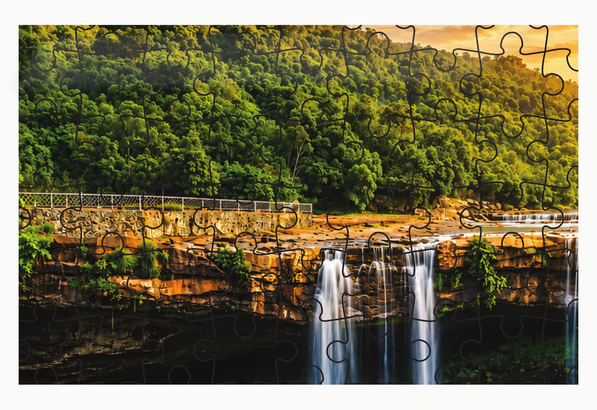 Waterfall Jigsaw Puzzle for Kids – 150 & 300 Pieces